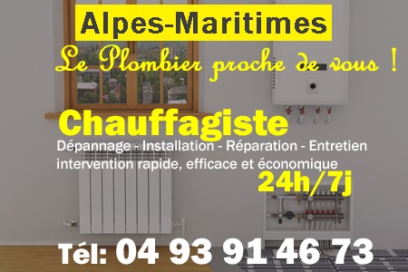 chauffage Alpes-Maritimes - depannage chaudiere Alpes-Maritimes - chaufagiste Alpes-Maritimes - installation chauffage Alpes-Maritimes - depannage chauffe eau Alpes-Maritimes