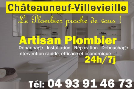 Plombier Châteauneuf-Villevieille - Plomberie Châteauneuf-Villevieille - Plomberie pro Châteauneuf-Villevieille - Entreprise plomberie Châteauneuf-Villevieille - Dépannage plombier Châteauneuf-Villevieille