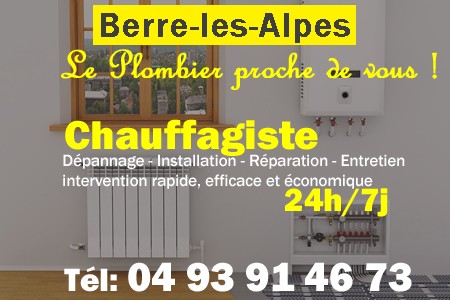 chauffage Berre-les-Alpes - depannage chaudiere Berre-les-Alpes - chaufagiste Berre-les-Alpes - installation chauffage Berre-les-Alpes - depannage chauffe eau Berre-les-Alpes
