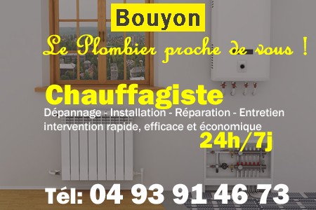 chauffage Bouyon - depannage chaudiere Bouyon - chaufagiste Bouyon - installation chauffage Bouyon - depannage chauffe eau Bouyon