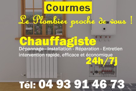 chauffage Courmes - depannage chaudiere Courmes - chaufagiste Courmes - installation chauffage Courmes - depannage chauffe eau Courmes