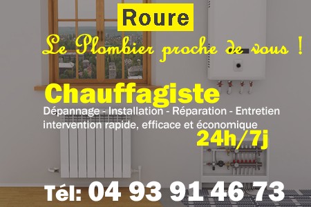 chauffage Roure - depannage chaudiere Roure - chaufagiste Roure - installation chauffage Roure - depannage chauffe eau Roure