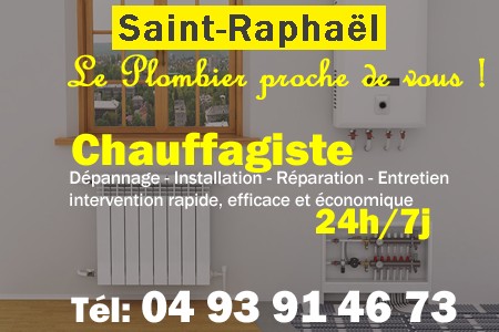 chauffage Saint-Raphaël - depannage chaudiere Saint-Raphaël - chaufagiste Saint-Raphaël - installation chauffage Saint-Raphaël - depannage chauffe eau Saint-Raphaël