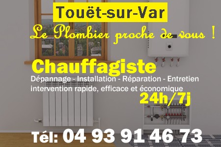 chauffage Touët-sur-Var - depannage chaudiere Touët-sur-Var - chaufagiste Touët-sur-Var - installation chauffage Touët-sur-Var - depannage chauffe eau Touët-sur-Var