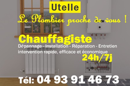 chauffage Utelle - depannage chaudiere Utelle - chaufagiste Utelle - installation chauffage Utelle - depannage chauffe eau Utelle