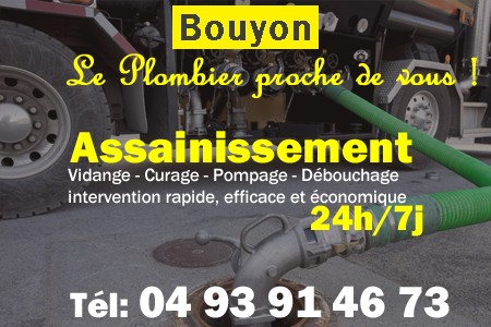 assainissement Bouyon - vidange Bouyon - curage Bouyon - pompage Bouyon - eaux usées Bouyon - camion pompe Bouyon