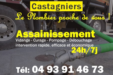 assainissement Castagniers - vidange Castagniers - curage Castagniers - pompage Castagniers - eaux usées Castagniers - camion pompe Castagniers