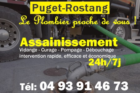 assainissement Puget-Rostang - vidange Puget-Rostang - curage Puget-Rostang - pompage Puget-Rostang - eaux usées Puget-Rostang - camion pompe Puget-Rostang