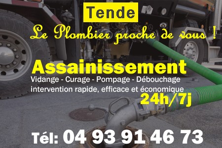 assainissement Tende - vidange Tende - curage Tende - pompage Tende - eaux usées Tende - camion pompe Tende