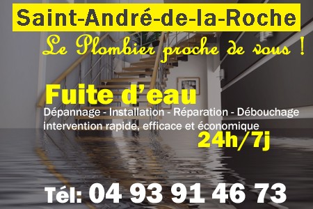 fuite Saint-André-de-la-Roche - fuite d'eau Saint-André-de-la-Roche - fuite wc Saint-André-de-la-Roche - recherche de fuite Saint-André-de-la-Roche - détection de fuite Saint-André-de-la-Roche - dépannage fuite Saint-André-de-la-Roche