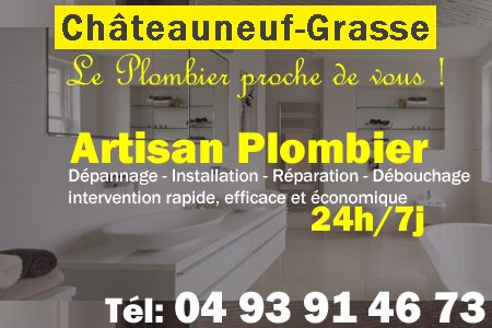 Plombier Châteauneuf-Grasse - Plomberie Châteauneuf-Grasse - Plomberie pro Châteauneuf-Grasse - Entreprise plomberie Châteauneuf-Grasse - Dépannage plombier Châteauneuf-Grasse