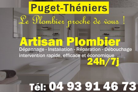 Plombier Puget-Théniers - Plomberie Puget-Théniers - Plomberie pro Puget-Théniers - Entreprise plomberie Puget-Théniers - Dépannage plombier Puget-Théniers