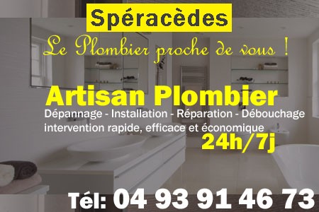 Plombier Spéracèdes - Plomberie Spéracèdes - Plomberie pro Spéracèdes - Entreprise plomberie Spéracèdes - Dépannage plombier Spéracèdes