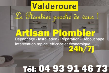 Plombier Valderoure - Plomberie Valderoure - Plomberie pro Valderoure - Entreprise plomberie Valderoure - Dépannage plombier Valderoure